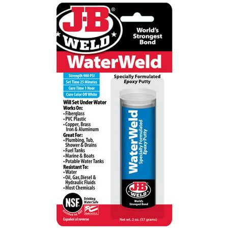 J-B Weld WaterWeld Epoxy Putty Stick